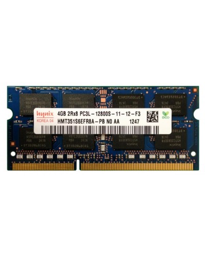 Оперативна пам'ять Hynix SODIMM 4Gb PC3L-12800S DDR3L-1600 (HMT351S6EFR8A-PB N0 AA)