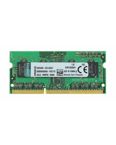 Оперативна пам'ять Kingston SODIMM 4Gb PC3-10600 DDR3-1333 (KVR13S9S8/4)