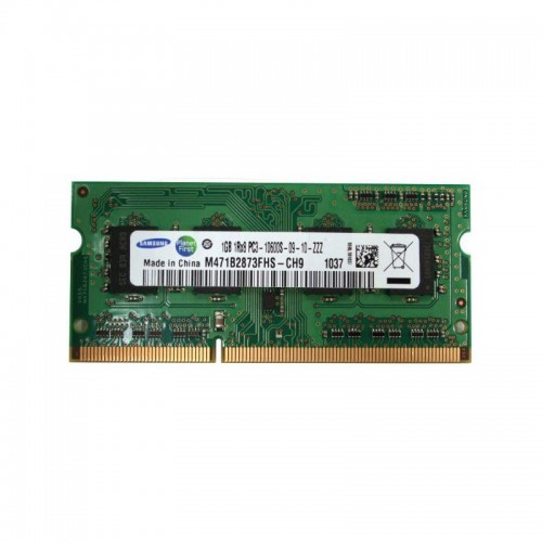Оперативна пам'ять Samsung SODIMM 1Gb PC3-10600 DDR3-1333 (M471B2873FHS-CH9)