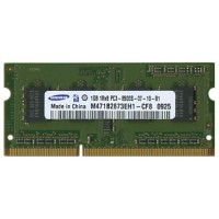 Оперативна пам'ять Samsung SODIMM 1Gb PC3-8500 DDR3-1066 (M471B2873EH1-CF8)