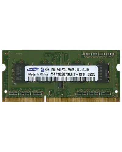 Оперативна пам'ять Samsung SODIMM 1Gb PC3-8500 DDR3-1066 (M471B2873EH1-CF8)