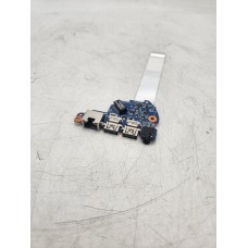 Плата розширення USB, LAN, Audio для ноутбука HP ProBook 450 G3, 455 G3, 470 G3 (DA0X63TB6F0)
