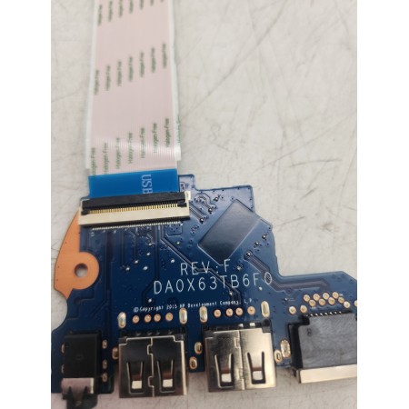 Плата розширення USB, LAN, Audio для ноутбука HP ProBook 450 G3, 455 G3, 470 G3 (DA0X63TB6F0)