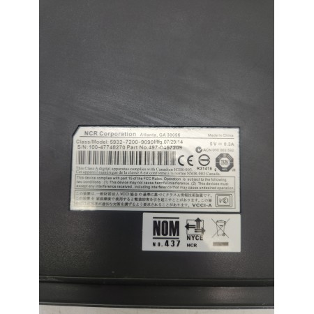 Програмована касова POS клавіатура NCR 5932-7200-9090