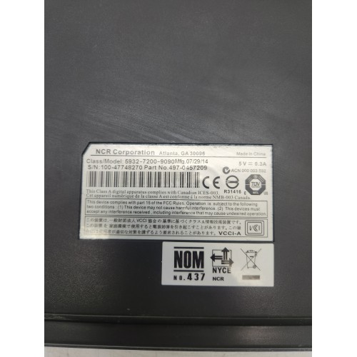 Програмована касова POS клавіатура NCR 5932-7200-9090