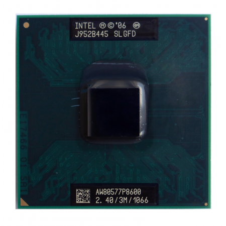 Процесор для ноутбука Intel Core 2 Duo P8600 (SLGFD)
