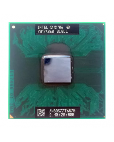 Процесор для ноутбука Intel Core 2 Duo T6570 (SLGLL)