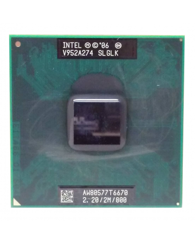 Процесор для ноутбука Intel Core 2 Duo T6670 (SLGLK)