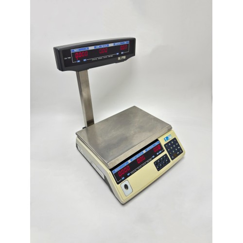 Купити торгові електронні ваги DIGI DS-788PM K15 зі стійкою (DS-788PM-K15) RS-232