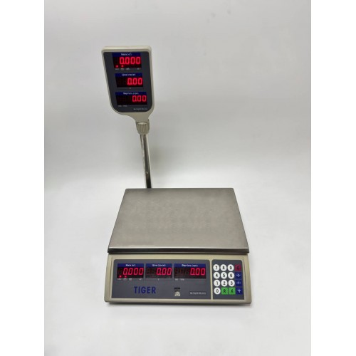 Купити торгові електронні ваги Mettler Toledo Tiger 15 зі стійкою (TIGE-3201-094) RS-232