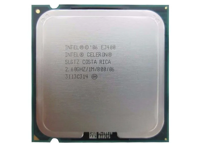 Купити процесор Intel Celeron Dual Core E3400 (SLGTZ) в RPC